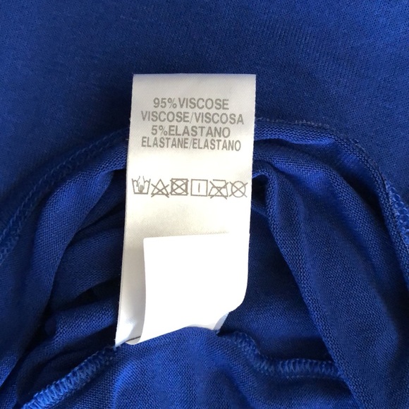 Track & Field Royal Blue Active Workout  Loose Fit Short Sleeves Top Siz… - Picture 5 of 5